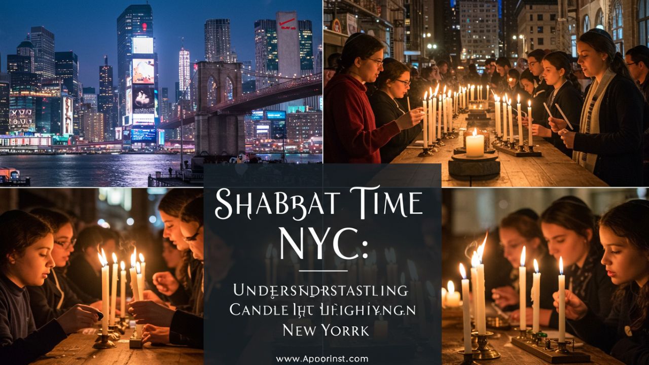 shabbat time nyc