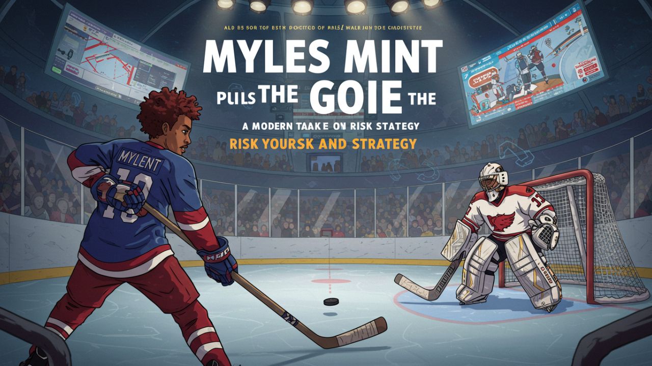 myles mint pulls the goalie