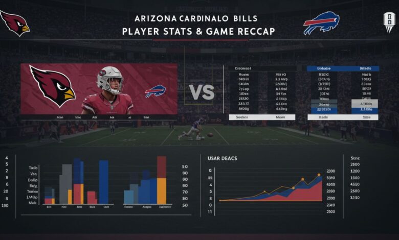 arizona cardinals vs buffalo bills match player stats