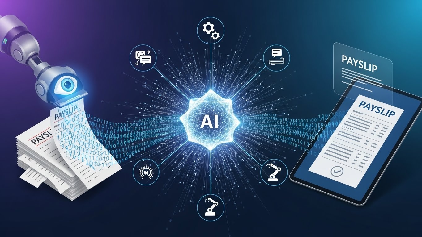 Payslip data digitization