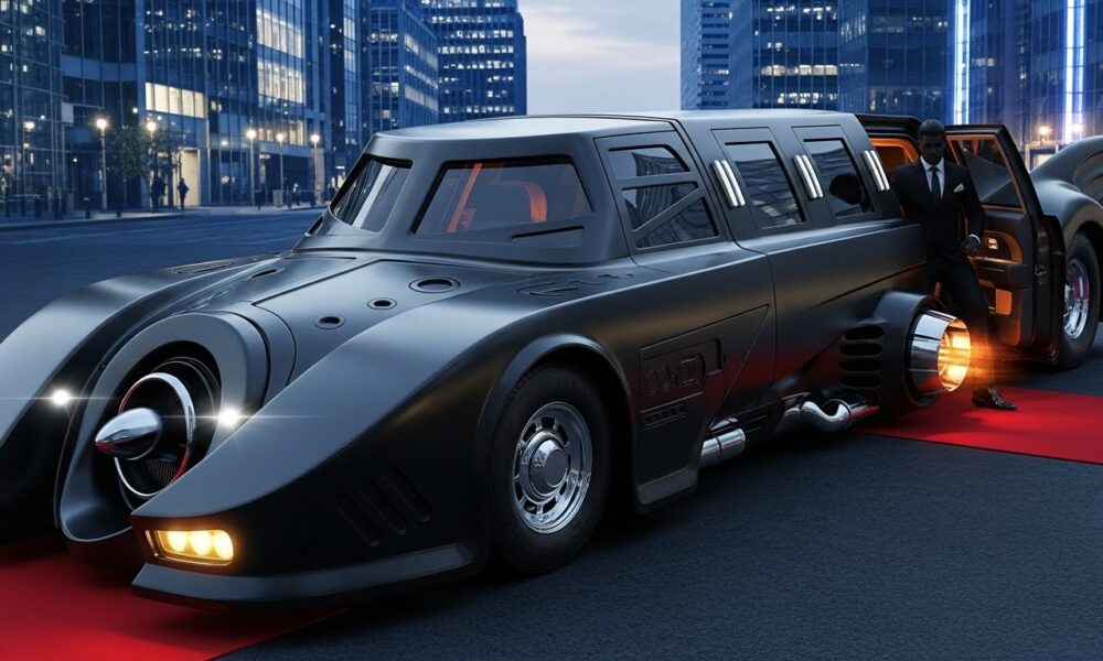 The Batmobile limousine