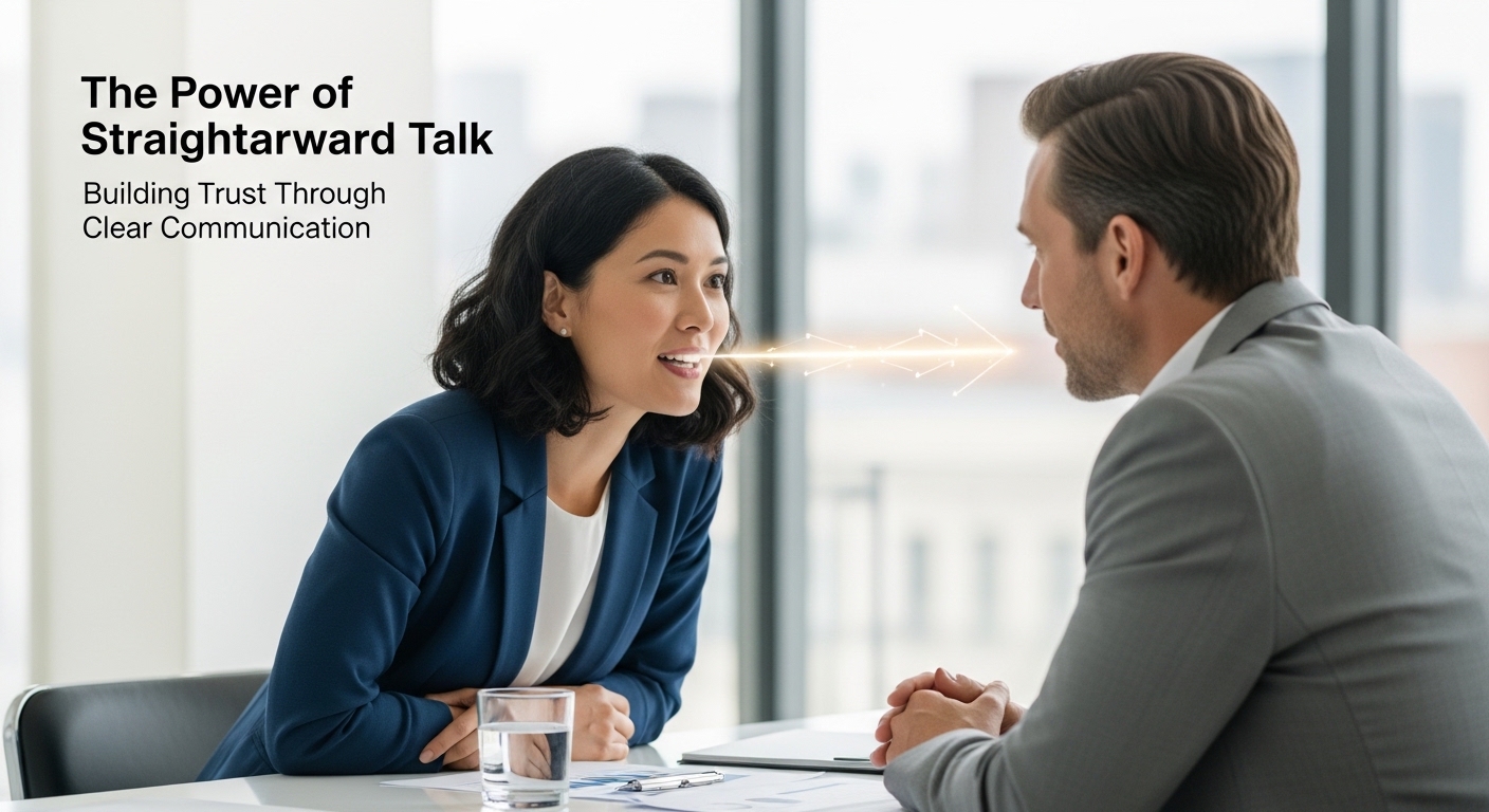 Straightforward talk