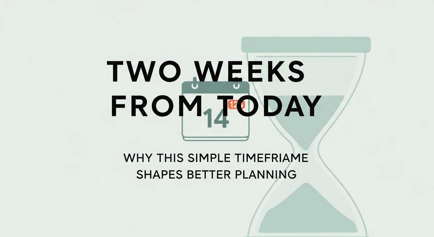 Two weeks from today