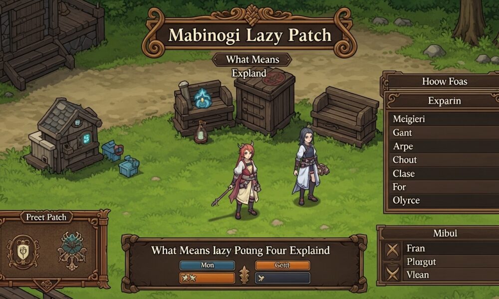 mabinogi lazy patch
