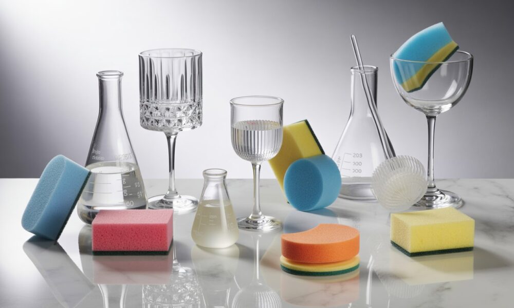 glassware sponge