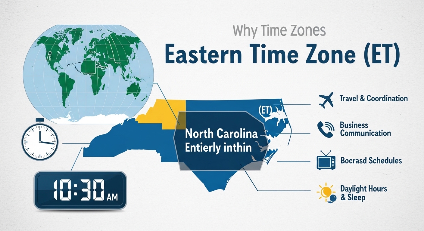 What Time Zone Is North Carolina