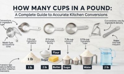 How Many Cups in a Pound