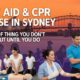 First Aid CPR Course in Sydney