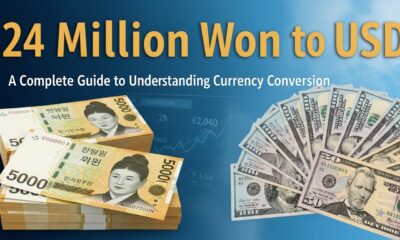 24 million won to USD