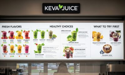 Keva Juice Menu