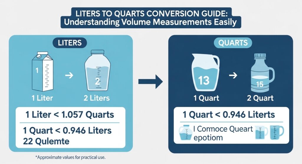 Liters to Quarts Conversion Guide: Understanding Volume Measurements