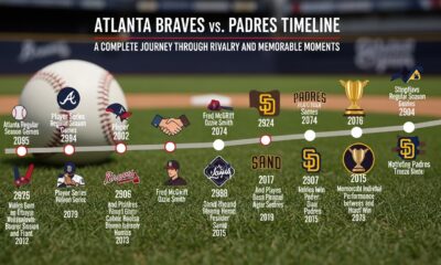 Atlanta braves vs padres timeline