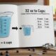 32 oz to cups