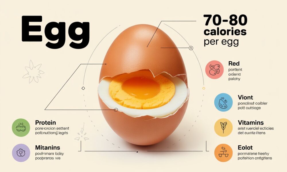 1 boiled egg calories