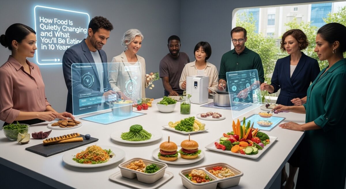 How Food Is Quietly Changing and What You’ll Be Eating in 10 Years