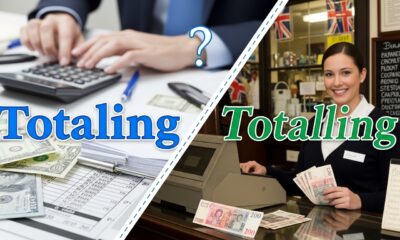 totaling or totalling